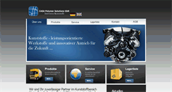 Desktop Screenshot of casa-polymer.com